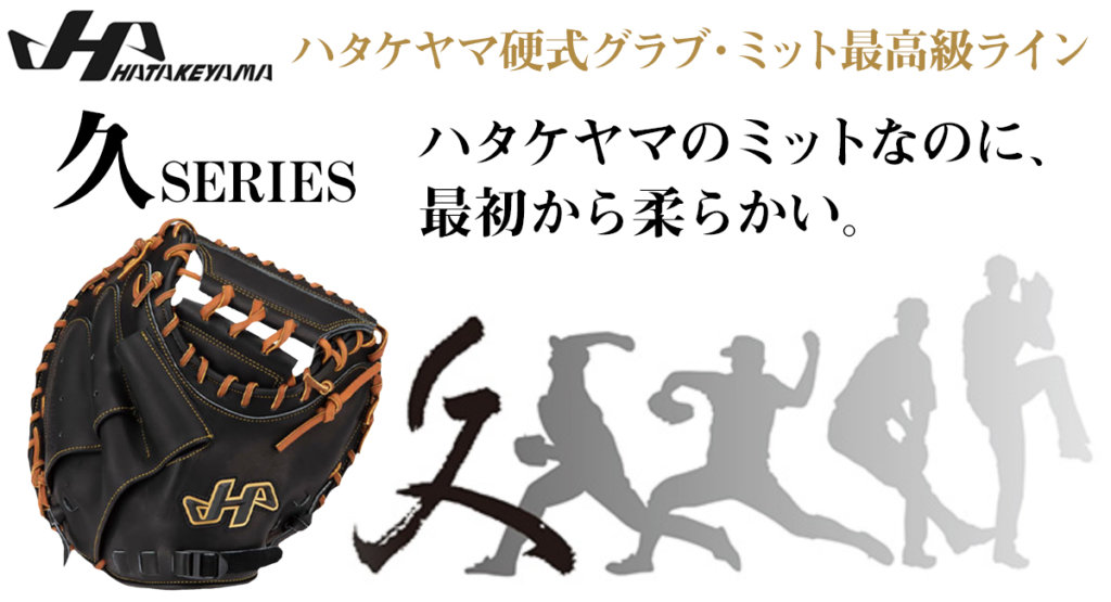 新品】ハタケヤマ 最高峰 久シリーズ 硬式 投手用 グローブ